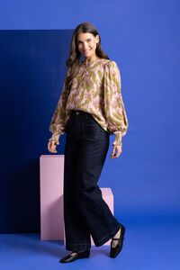 Leila + Luca Pink Tulip Havana Top