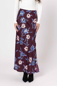 Seeking Lola Merlot Blossom Viva Skirt