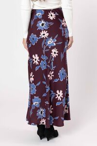Seeking Lola Merlot Blossom Viva Skirt