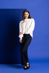 Seeking Lola Soft White Devotion Top