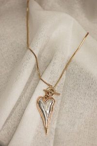 She Jewellery Statement Heart Necklace