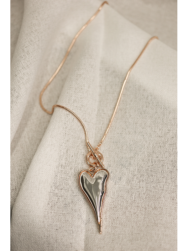 She Jewellery Statement Heart Necklace