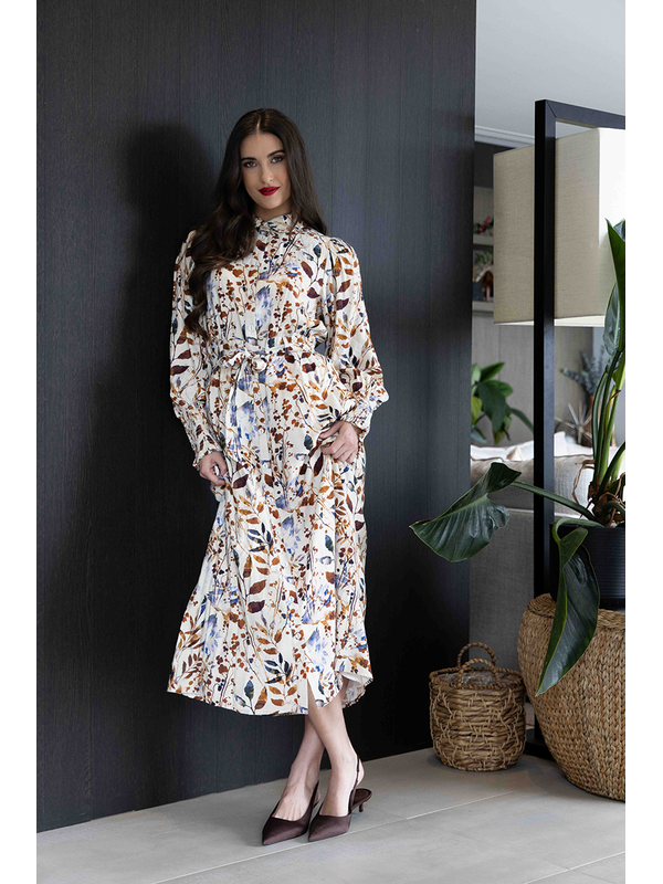 Seeking Lola Nutmeg Spring Je T'Aime Dress