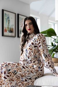 Seeking Lola Nutmeg Spring Je T'Aime Dress