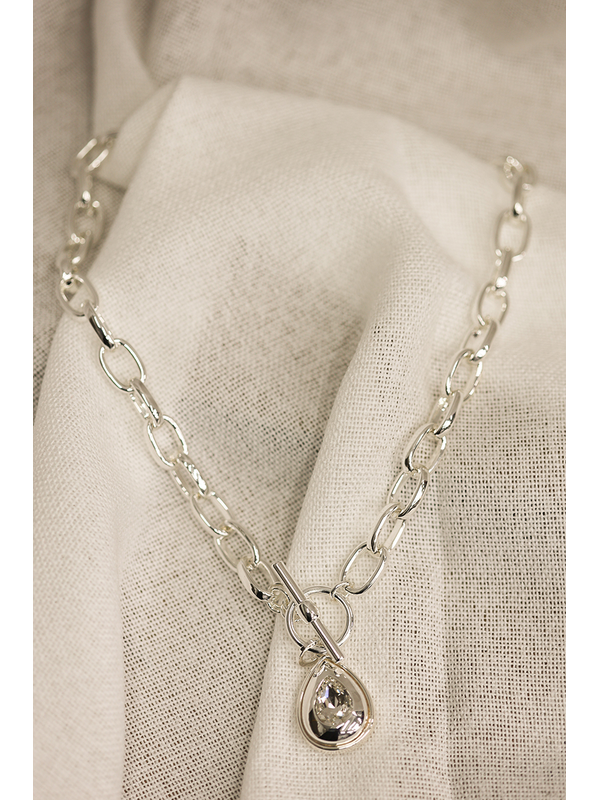 She Jewellery Teardrop Chain Necklace