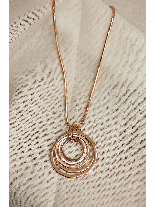 She Jewellery Layered Ring Necklace