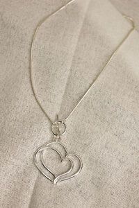 She Jewellery Open Heart Necklace