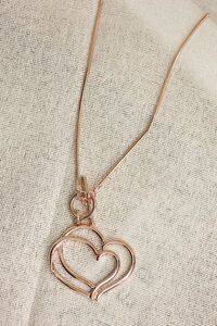 She Jewellery Open Heart Necklace