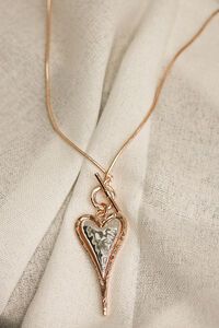She Jewellery Sculpted Heart Necklace
