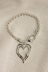 She Jewellery Lila Heart Bracelet