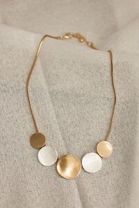 She Jewellery Disc Necklace