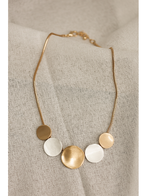 She Jewellery Disc Necklace