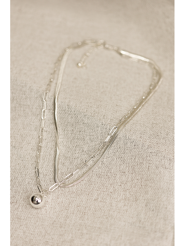 She Jewellery Layered Chain Necklace