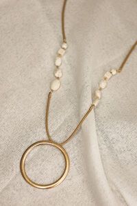 She Jewellery Ivory Halo Necklace