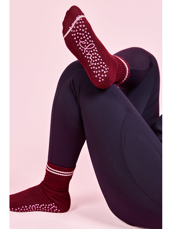 Elm Ribbed College Sock