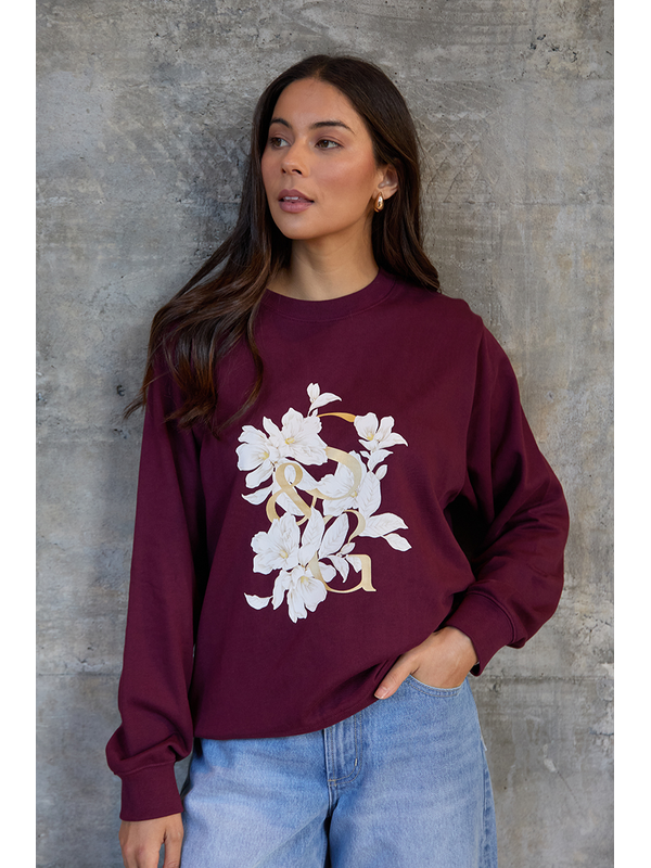 Stella + Gemma Essential Burgandy Beauty Sweat