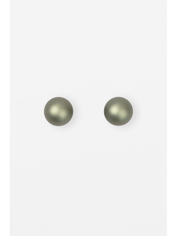 Stella + Gemma Oversized Ball Matt Stud Earring