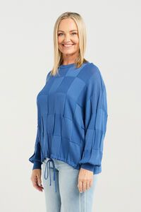 Zafina Amaris Check Knit