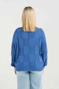 Zafina Amaris Check Knit