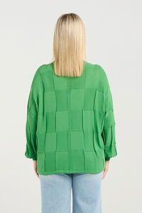 Zafina Amaris Check Knit