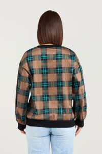 Seduce Emily Plaid top 