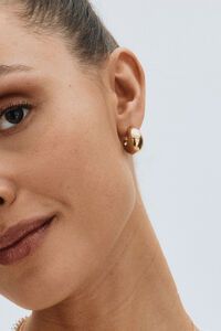 Edblad Bold Creole Gold Small Earrings