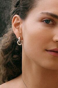 Edblad Chunky Eternal Silver Earrings