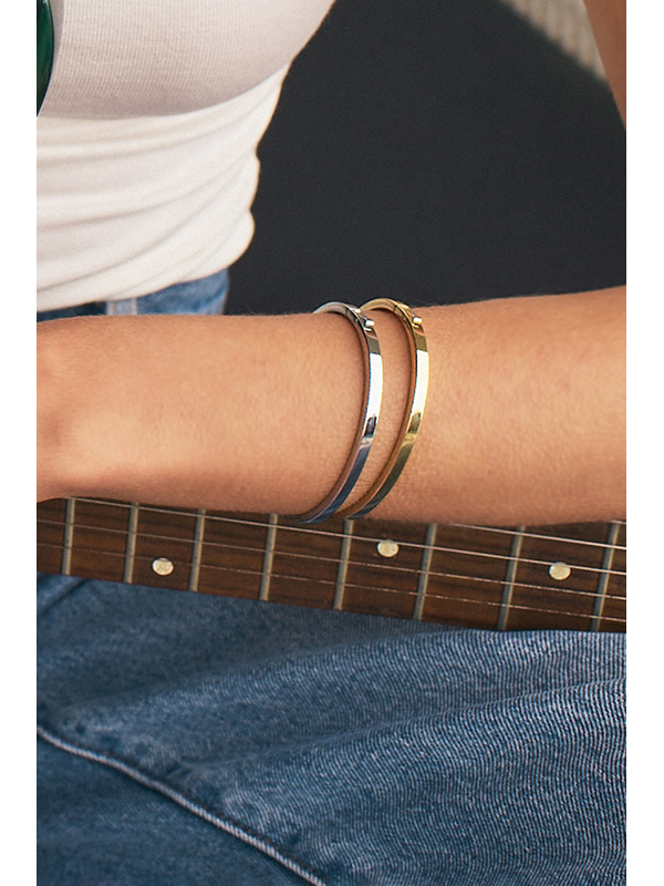 Edblad Fave Large Gold Bangle
