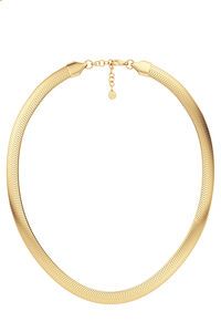 Edblad Herringbone Large Gold Necklace