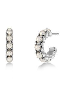 Edblad Lilo Hoops Small Silver Earrings