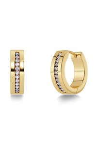 Edblad Josefin Hoops Gold Earrings