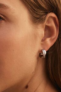 Edblad Andorra Duo Cresoles Silver Small Earrings