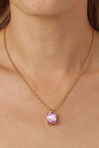 Dyrberg Kern Barga Gold Light Rose Necklace