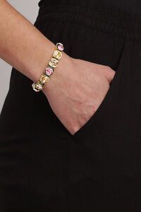 Dyrberg Kern Conian Gold Peach Rose Bracelet