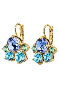 Dyrberg Kern Disar Gold Aqua Earrings