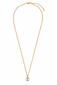 Dyrberg Kern Ette Gold Crystal Necklace