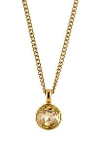 Dyrberg Kern Ette Gold Crystal Necklace