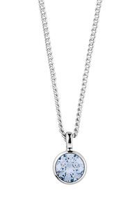 Dyrberg Kern Ette Silver Light Blue Necklace