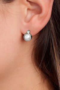 Dyrberg Kern London Silver Pearl Earrings