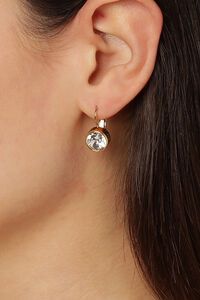 Dyrberg Kern Louise Gold Crystal Earrings