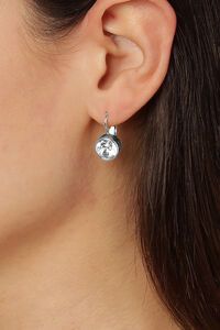 Dyrberg Kern Louise Silver Crystal Earrings