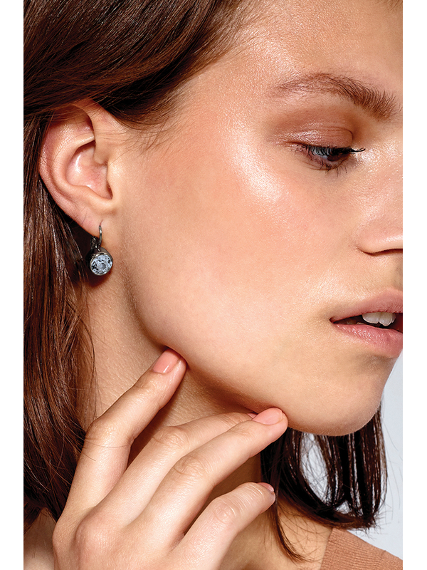 Dyrberg Kern Louise Silver Light Blue Earrings