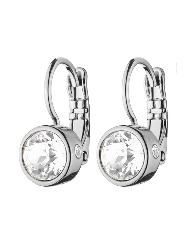 Dyrberg Kern Madu Silver Crystal Earrings