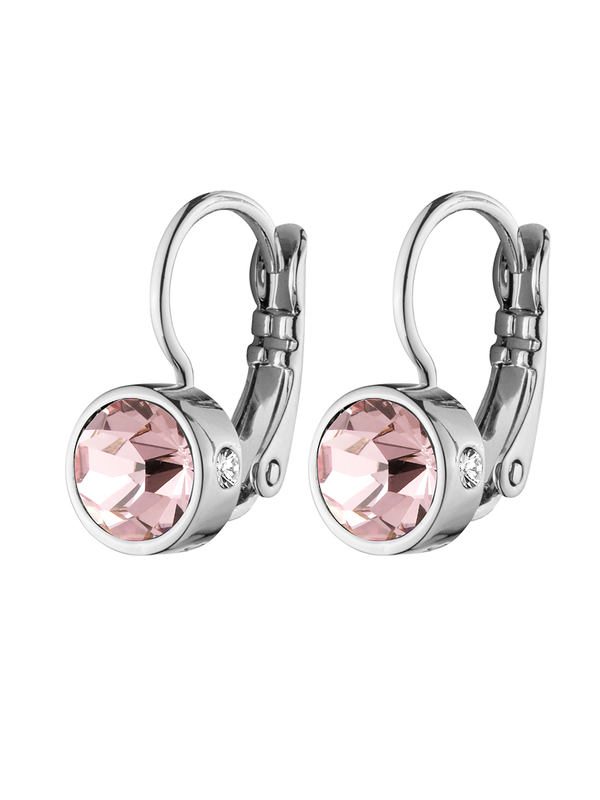 Dyrberg Kern Madu Silver Vintage Rose Earrings