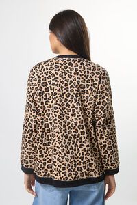 Stella + Gemma Newport Snow Leopard Sweat