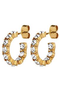 Dyrberg Kern Raquel Gold Crystal Earrings