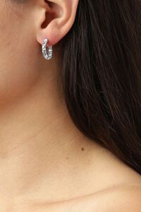 Dyrberg Kern Raquel Silver Crystal Earrings