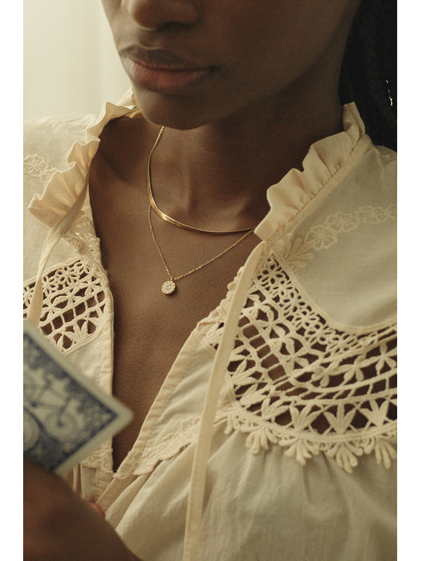 Edblad Thassos Small Gold Necklace