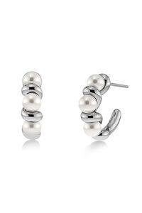 Edblad Margot Hoops Small Silver Earrings