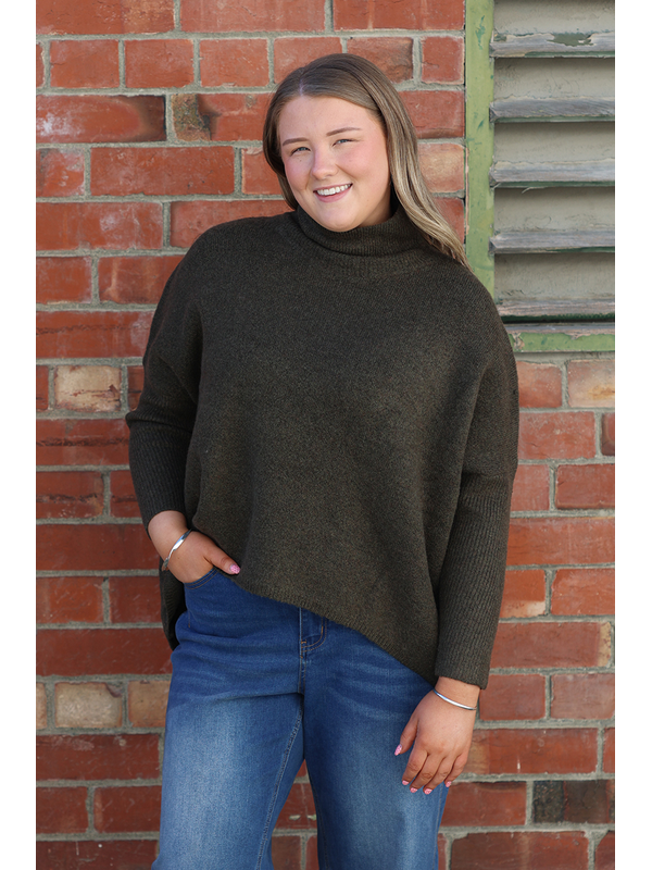 Fria The Label Turtle Neck High Neck Jumper